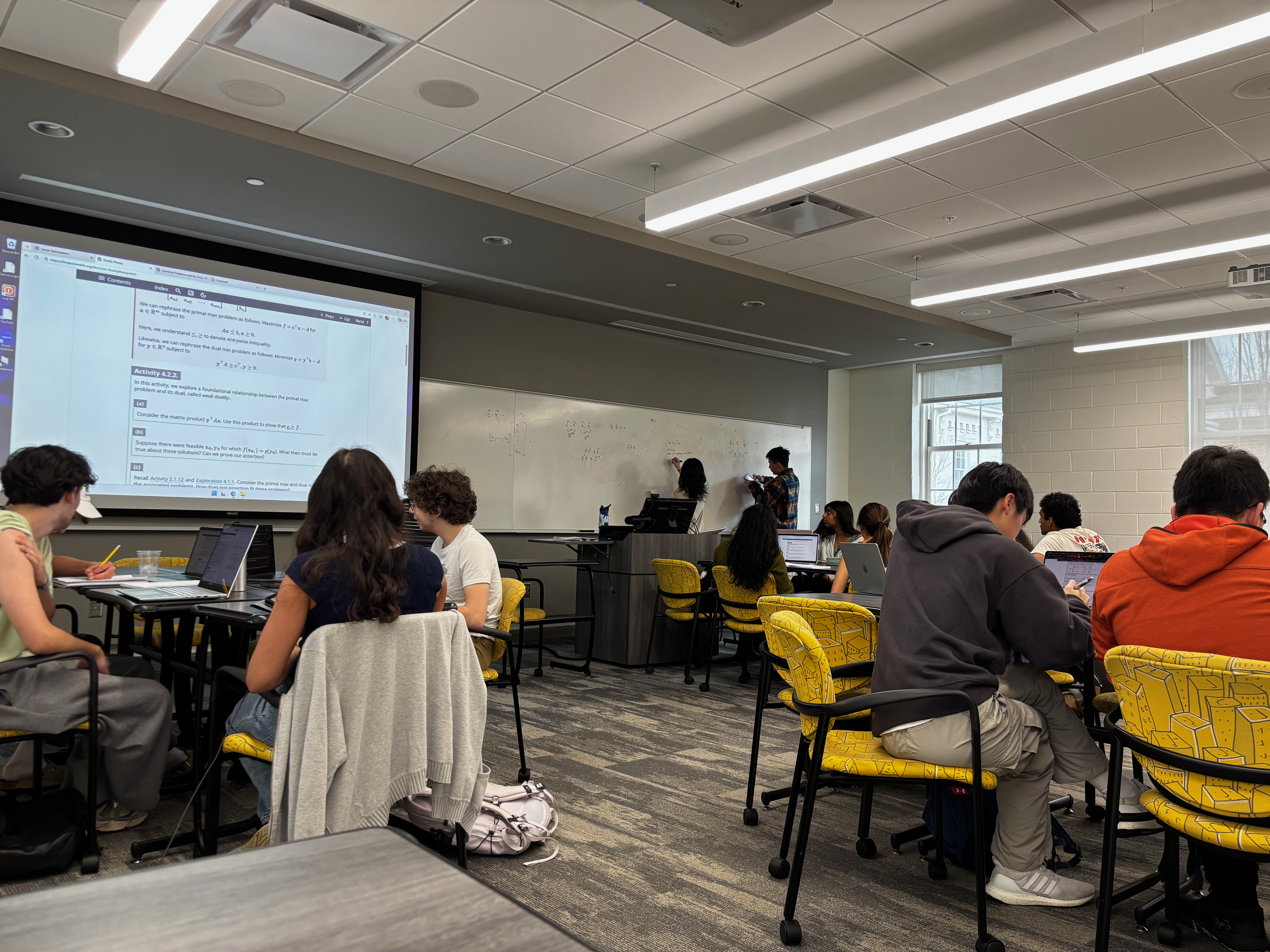 Linear Optimization Class.